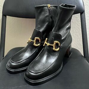 GUCCI HORSEBIT ANKLE BOOTS